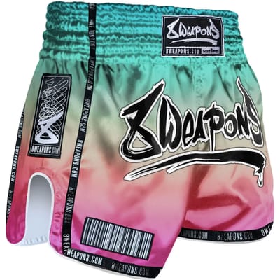 8 WEAPONS Muay Thai Shorts Vivo Mesosphere Groen - XXL