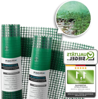 Roosterfolie - Broeikasfolie Tuinfolie - Bescherming Planten - Xtra Sterk Scheurbestendig - 15m x 3m - Groen Transparant