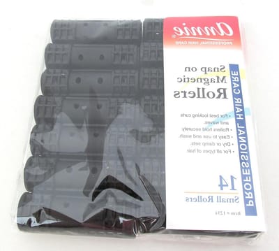 Haarrollen Set - Krulspelden Magnetisch - Haar Krullen - Eenvoudig Klik Systeem - 14 Stuks - Zwart