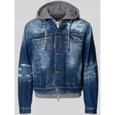 Jeansjack met capuchon