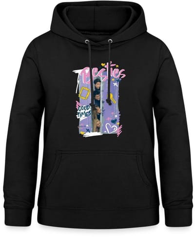 Friends Beste Vrienden Deur Hoodie Dames