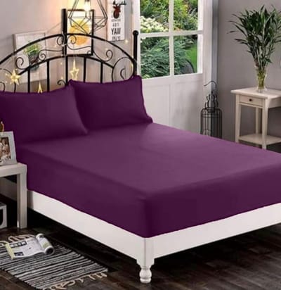 Comfort & Care Apparel | Hoeslaken | 90/100x200 | Jersey | Paars