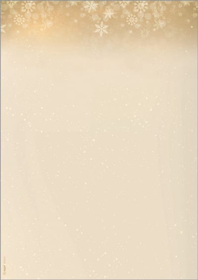 Gouden kerstnavond-decokoperfolie A4