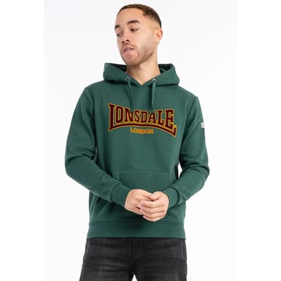 Lonsdale Hoodie Hooded Classic Ll002 Sweatshirt met capuchon, slanke pasvorm