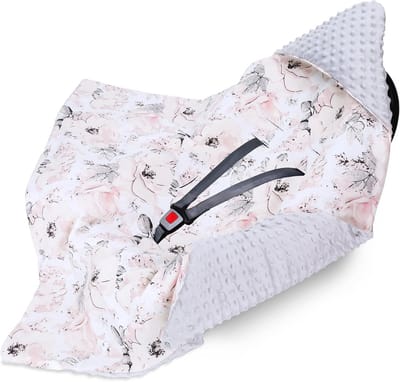 Hele Jaar Wikkeldeken voor Baby 90x90 cm - Comfortabele en Zachte Omslagdoek voor Pasgeborenen