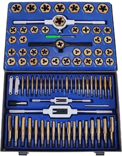 Tappen Set - Blauw - 86 Stuks - Inclusief Tappendoos