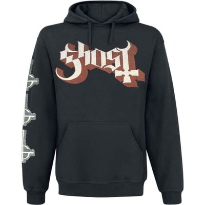 Ghost Trui met capuchon - Opus - M tot XL - voor Mannen - zwart
