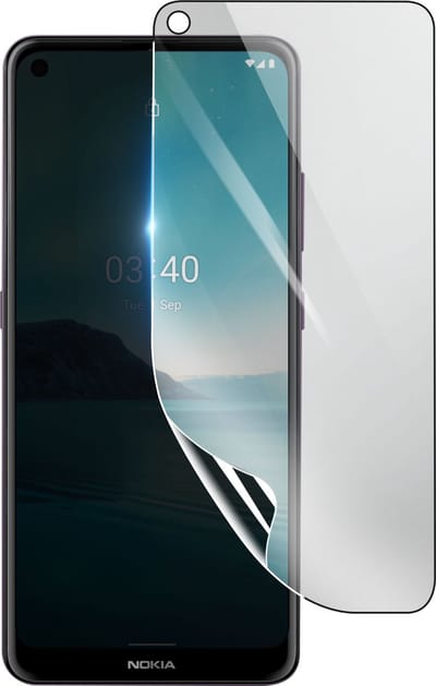 3mk, Geschikt voor Nokia 3.4, Schokbestendige Hydrogel Screenprotector, Transparant