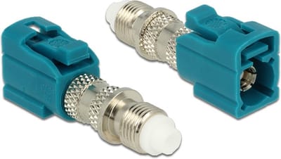 Fakra Z (v) - FME (v) adapter - 50 Ohm