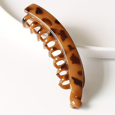 Matte Banaan Haarklem Vormige Haarspeld Paardenstaart Hoofdband Voor Vrouwen Haaraccessoires Haarklemmen Twist Klem Spelden Hoofddeksel