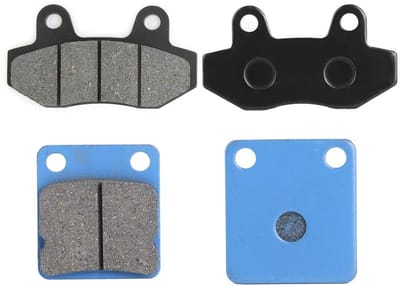 Dailygoods- Achterremblokken 4 Stuks - Remblokken Pitbike - Remblokken Motorfiets - Geschikt voor 50/90/110/125/140/150 - Hoogwaardige Kwaliteit
