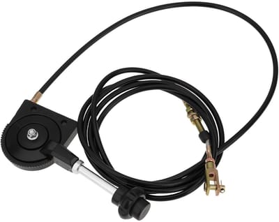 Dailygoods- Gaskabel Universeel 3m - Geschikt voor Grasmaaiers/Graafmachines/Mixers - Snelle Gasrespons - Stabiele Bedieningsfunctie - Duurzaam Polymeer - Gaskabel Voor Grasmaaier