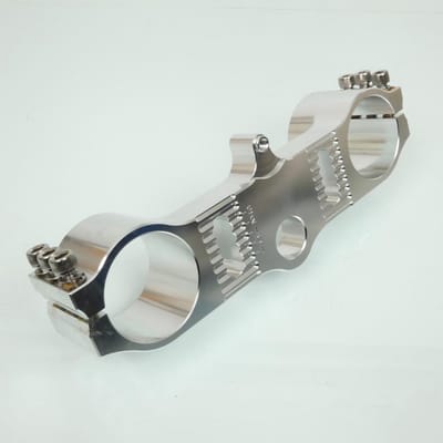 Té de fourche supérieur aluminium Kyoto pour moto Suzuki 250 RM 2001 à 2012 Neuf