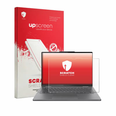upscreen - Screenprotector voor Lenovo Yoga 7i 2-in-1 Gen 9 14" - Folie Beschermfolie transparant
