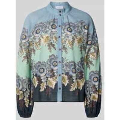 relaxed fit blouse van puur katoen