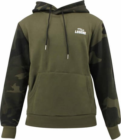 Hoodie heren Army Camo fleece  M