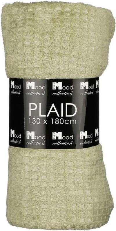 In the Mood Joanne Plaid - 180 x 130 cm - Lichtgroen