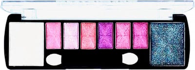 D'Donna - Oogschaduw Palette - Space Rosa - Met lange applicator - 8 kleuren: wit / roze / paars / zwart - 1 doosje met 10 gram inhoud