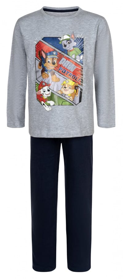 Paw Patrol Pyjama - Grijs met Blauw - Maat 98/104