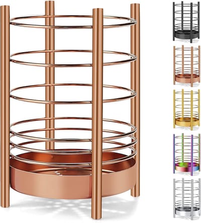 Roestvrijstalen Keukengerei Organizer - Opbergrek voor Keukentools - Modern Design - Duurzaam RVS - Efficiënte Organisatie - Ruimtebesparend - Eenvoudig Schoon te Maken