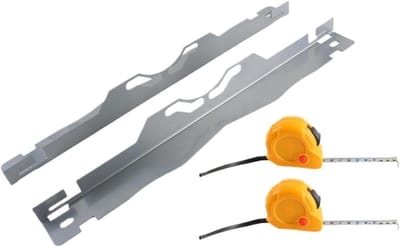 Banduitlijningsgereedschap Set - Positioneringsplaten Wiel - Voertuig Stabiliteit - Compacte Draagbare Structuur - 63x3cm - Niet gespecificeerd