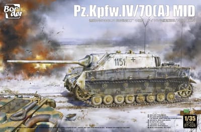 Border Model Modelbouwpakket Militaire voertuigen - BT028 Jagdpanzer IV L/70(A) MID Plastic - 1:35 - Modelbouw