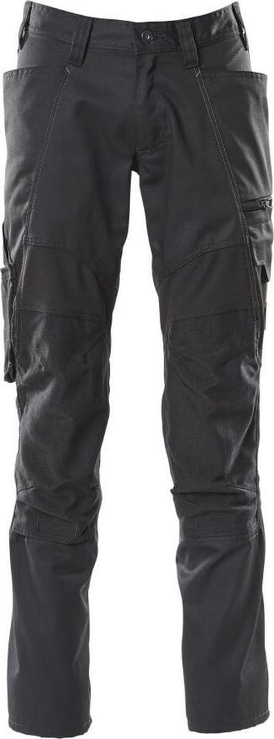 Mascot Accelerate Werkbroek Kniezakken 18579 - Mannen - Zwart - 44