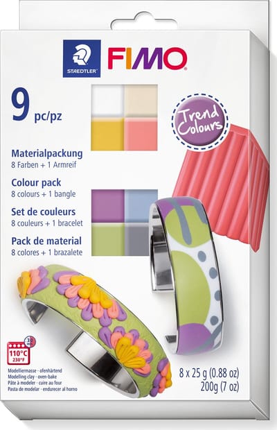 FIMO soft - ovenhardende boetseerklei - colour pack trend colours