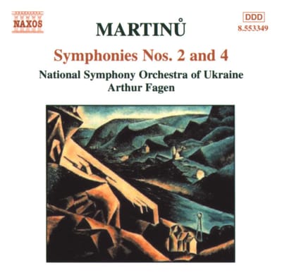 National Symphony Orchestra Of Ukraine, Arthur Fagen - Martinů: Symphonies Nos. 2 & 4 (CD)