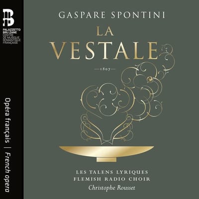 Les Talens Lyriques, Christophe Rousset, Flemish Radio Choir - La Vestale (2 CD | Book) (Limited Edition)