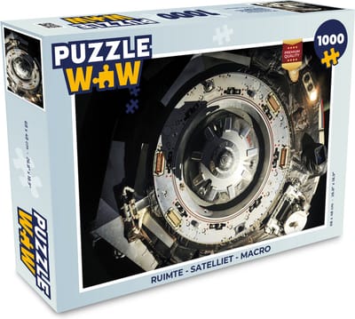 Puzzel Ruimte - Satelliet - Macro - Legpuzzel - Puzzel 1000 stukjes volwassenen