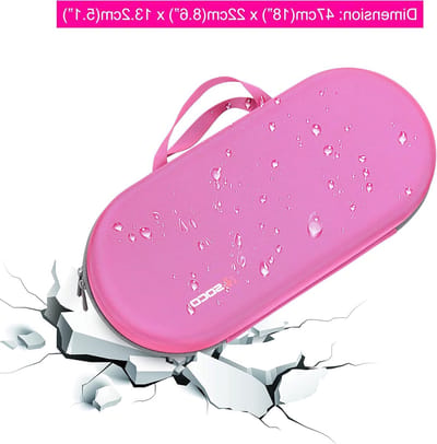 Case Cover voor Airwrap en Complete Styler - Bescherming voor Haarstyler, Geschikt voor Lange en Korte Accessoires - Roze