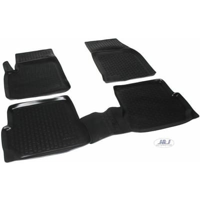 J&J AUTOMOTIVE | Tapis De Sol En Caoutchouc 3D Exclusive Pour Ford Fusion 2002-2012 noir