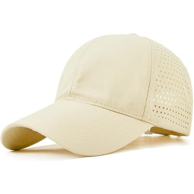 Oversized XXL Baseballpetten, Sneldrogende Mesh Sportpet voor Grote Hoofden Waterdicht Lichtgewicht Hardloop Zonneklep. head 60-65cm kaki