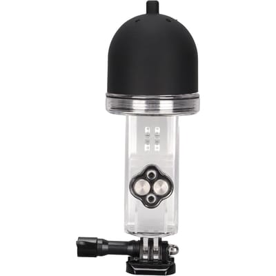 Pour Osmo Pocket Boîtier Résistant à l'Eau 60m 196.8ft Profondeur Résistante à l'Eau Étui de Protection pour le Surf la Plongée la Natation black