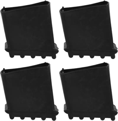 Antislip Laddervoeten - Trapvoetafdekkingen Rubberen Bekleding - Verbeter Stabiliteit Ladder - Duurzaam Slijtvast Rubber