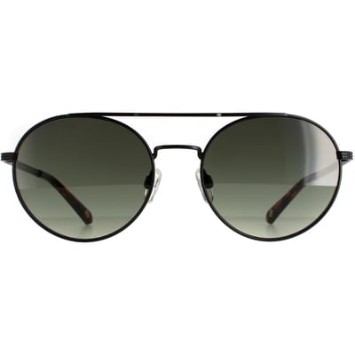 Ted Baker Round unisex zwart grijze TB1531 Warner zonnebril
