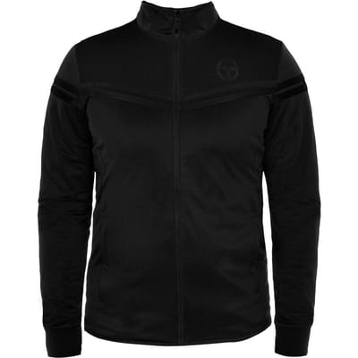 Sergio Tacchini Lange Mouw Zip Up Zwart Heren Zone Track Jacket 38169 167
