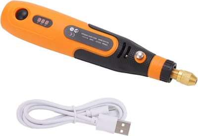 Elektrisch Graveergereedschap - Dremel Tool - Kleine Projecten - 3 Snelheden Instelbaar - 3.2mm Chuck - Zwart