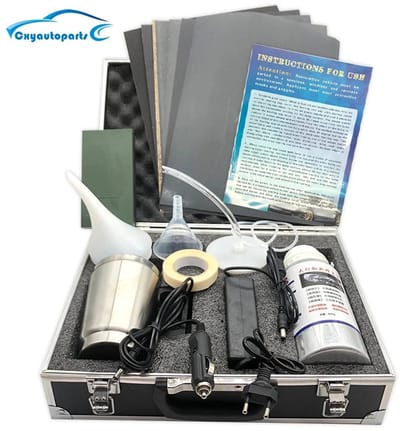 Allero Polijstmiddel - Auto - Polijstset - Koplamp Polijstsets - Autostekker 3 meter - Polish - Koplampreparatieset - Meerdelig