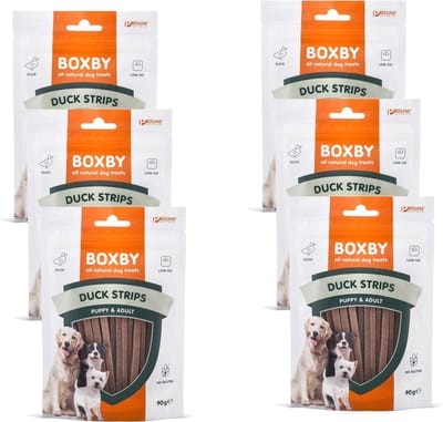 Proline Boxby Duck Strips Eend- Hondensnacks -6 x 90 g