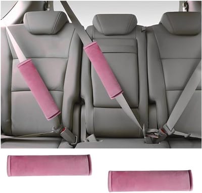 Allecto - Autogordelkussens - Comfortabel en Veilig - Roze