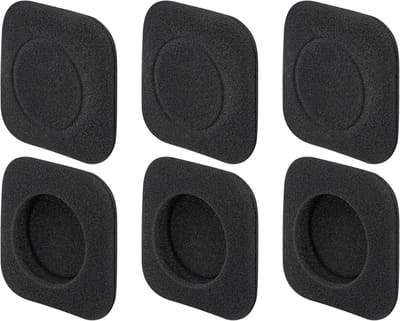 Zes vervangende oorkussens voor Logitech H150 headset, zachte en duurzame schuimrubber earpads voor optimaal comfort en geluidsisolatie
