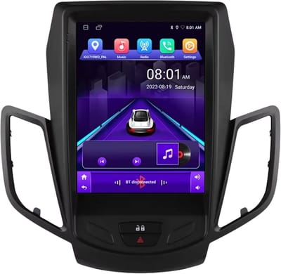 Autoradio met bluetooth - Carplay - Voor Ford Fiesta (2009-2016) - Geschikt voor Apple en Android - Stereo - Navigatie - Navigatiesysteem auto - 1GB 16GB