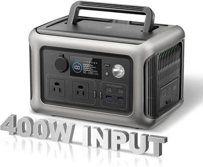 Cellista Powerstation 600W 299Wh - Draagbare Accu - Noodstroom Batterij - Camping Powerstation - Zonnegenerator USB-C 200W - LiFePO4