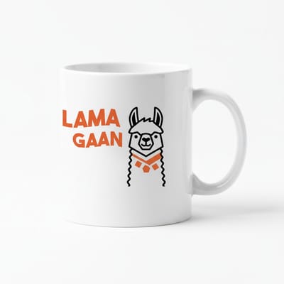 Lama Gaan Grappige Lama Mok – Schattig Dieren Humor Koffiemok – 330 ml Keramische Mok