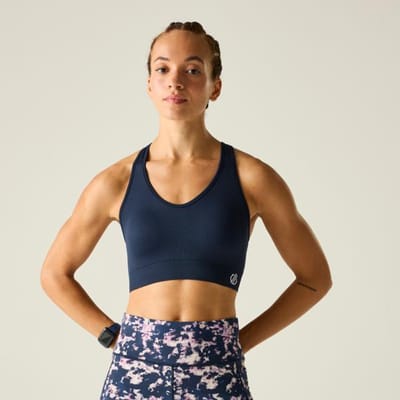 Dare 2B Dames/Dames React Sportbeha (Marine)