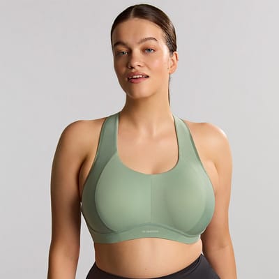 Panache - Sculptresse Thrive Niet Voorgevormde Sport BH - Pale Green - 75H