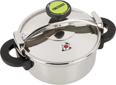 Snelkookpan 4 liter Roestvrij Staal - 22 cm Kookpan
