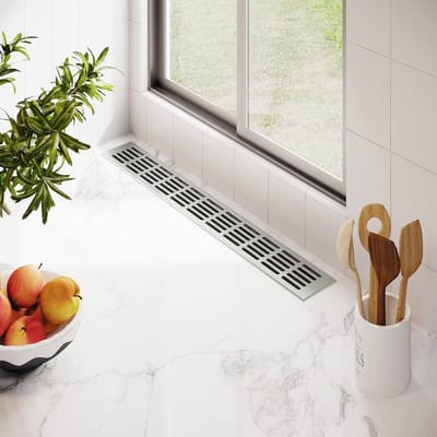 Ventilatierooster Aluminium 60mm x 300mm - Perfecte Luchtventilatie voor Elke Ruimte